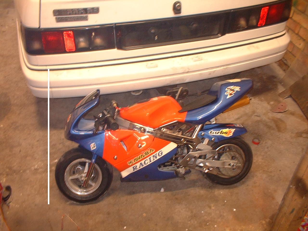 mini moto with nos kit+more