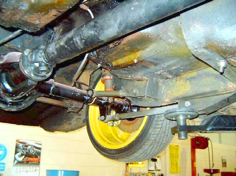 Rear suspension types